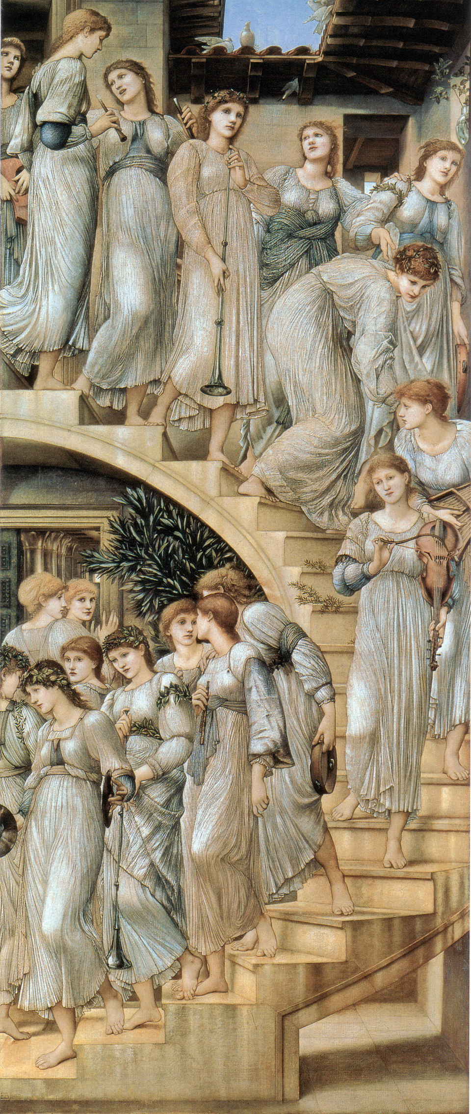L'Escalier d'or, Edward Burne-Jones