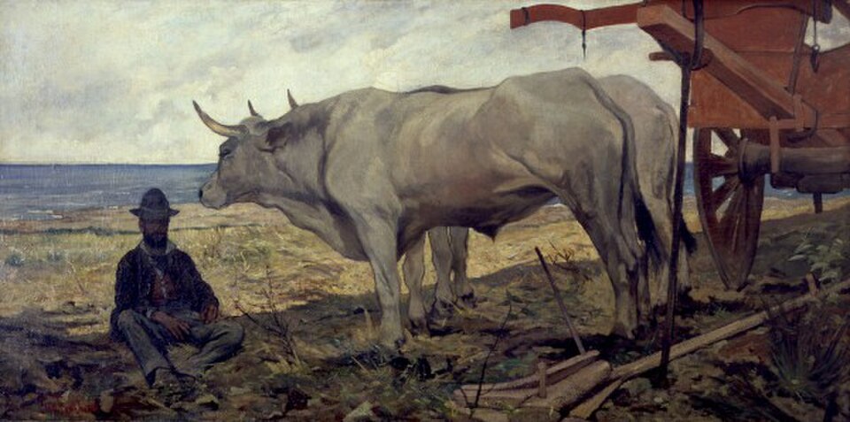 Le Repos, Giovanni Fattori