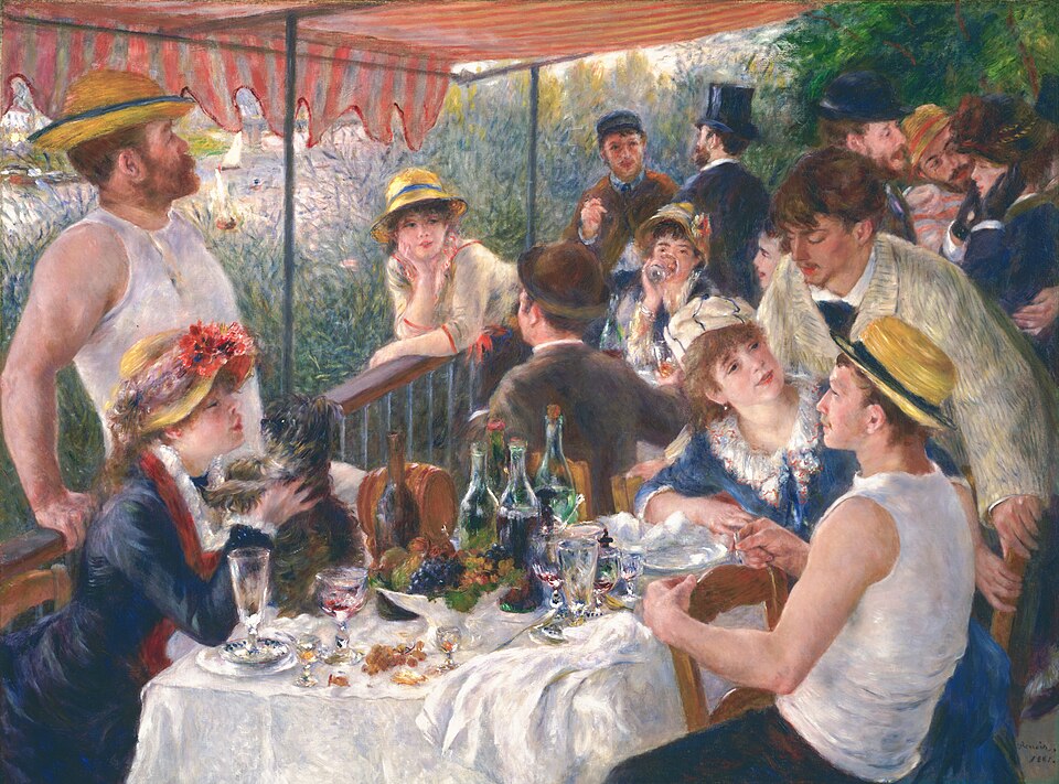 Le Déjeuner des canotiers, Auguste Renoir