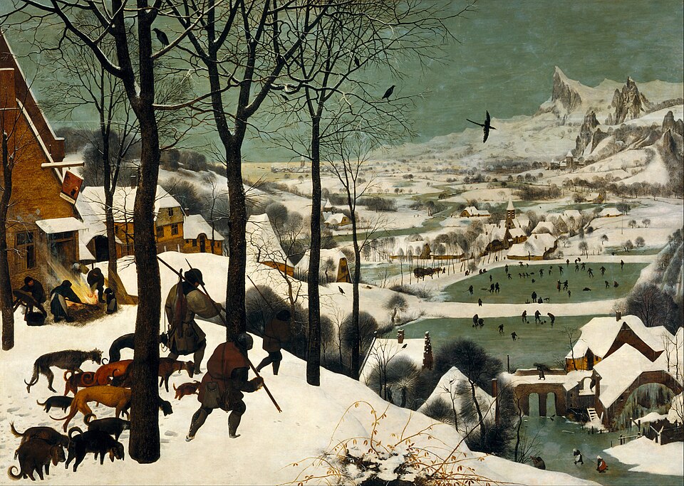 Chasseurs dans la neige, Pieter Brueghel l'Ancien