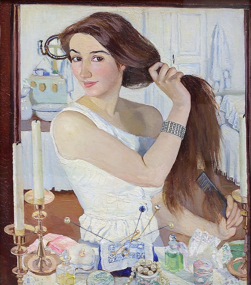 Autoportrait à la table de toilette, Zinaïda Serebriakova