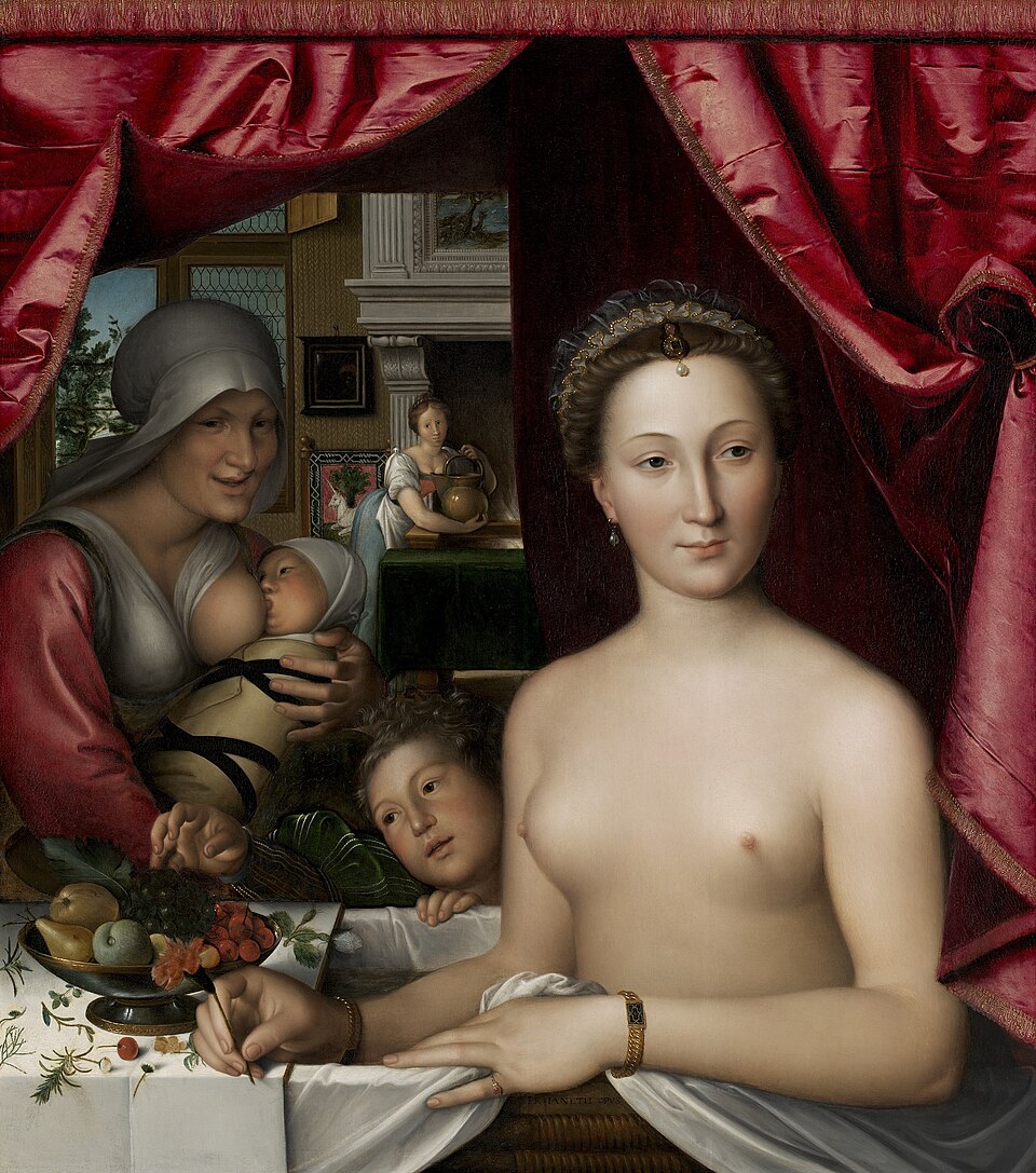 Dame au bain, François Clouet