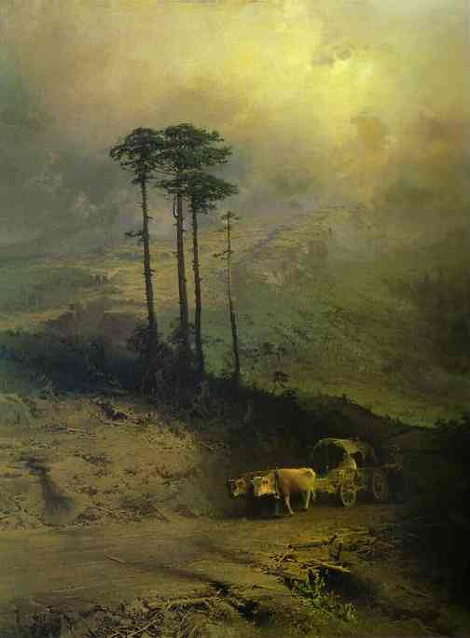 Dans les montagnes de Crimée, Fiodor Vassiliev