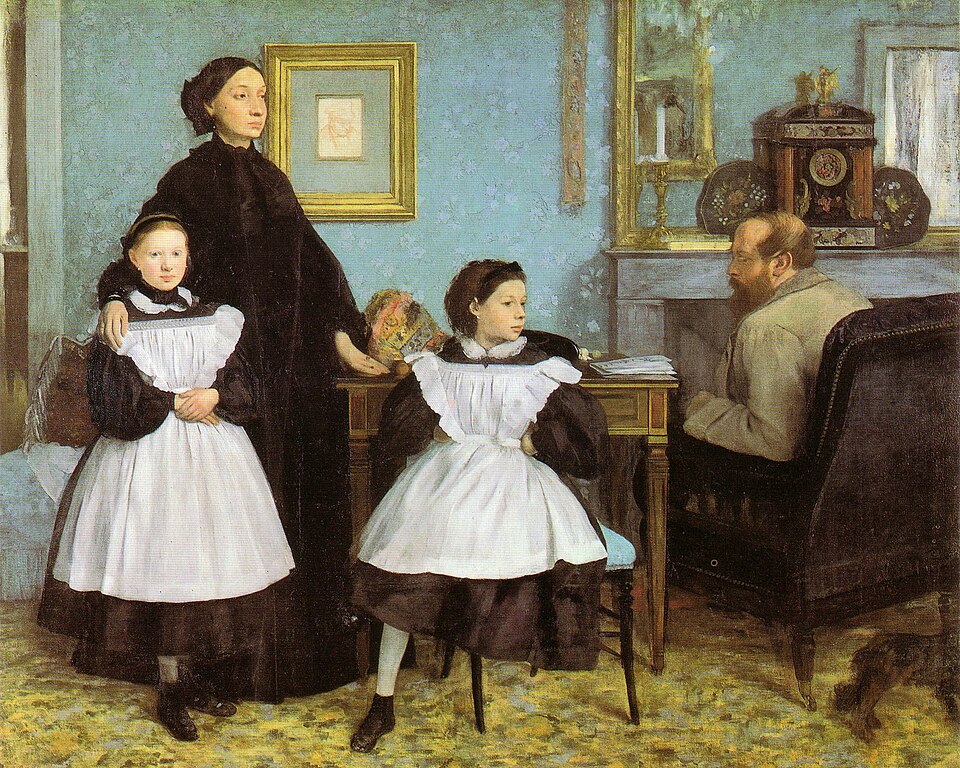 La Famille Bellelli, Edgar Degas