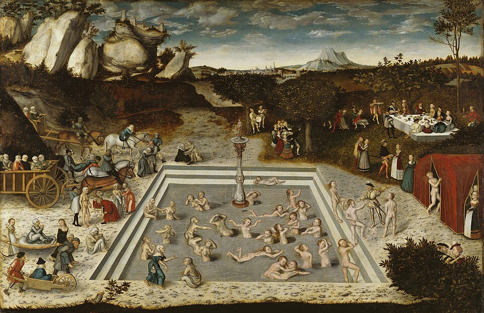 La Fontaine de Jouvence, Lucas Cranach l'Ancien