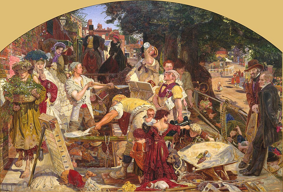 Le Travail, Ford Madox Brown