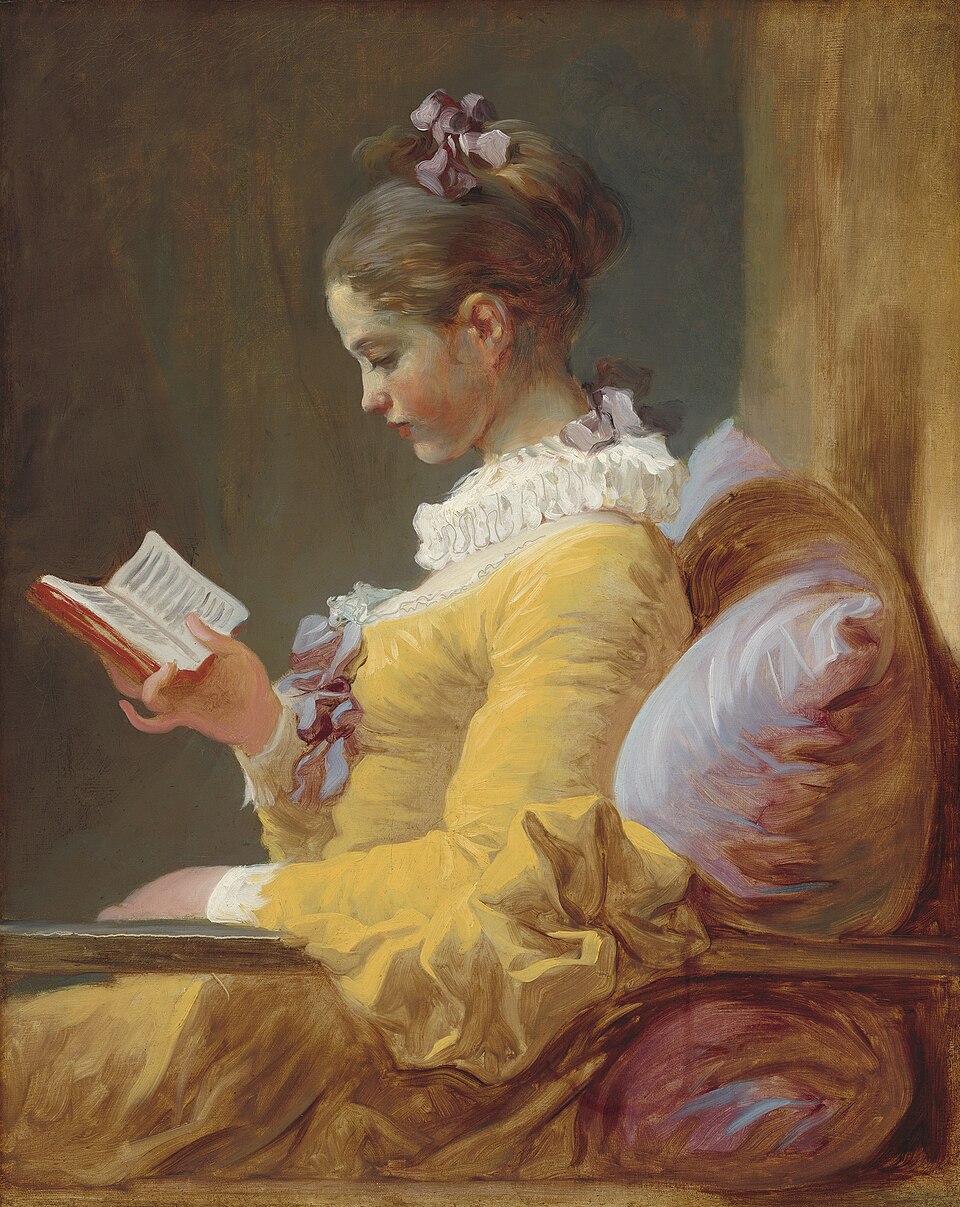 La Liseuse, Jean-Honoré Fragonard