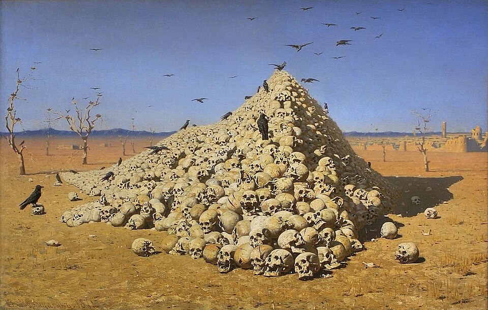 Apothéose de la guerre, Vassili Verechtchaguine