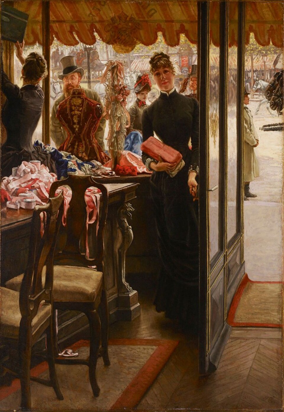 La Demoiselle de magasin, James Tissot