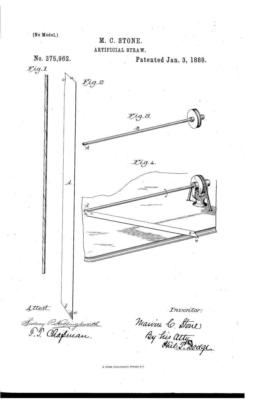 La paille de papier, Marvin Stone