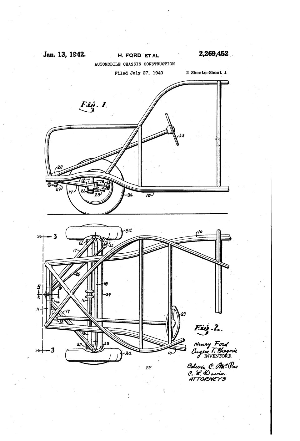 La voiture au soja de Ford, Henry Ford
