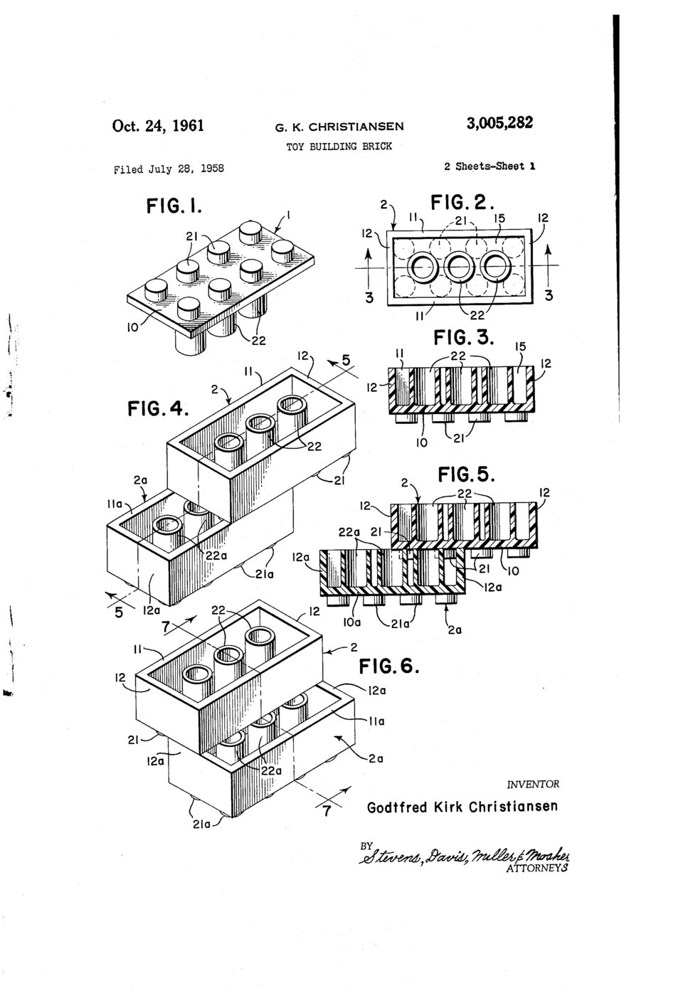 La brique Lego, Godtfred Kirk Christiansen