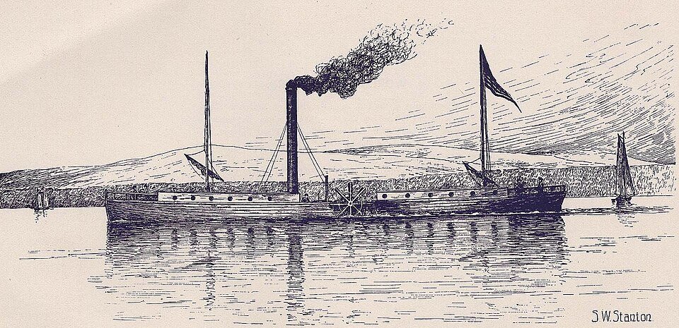 Le bateau à vapeur, Robert Fulton