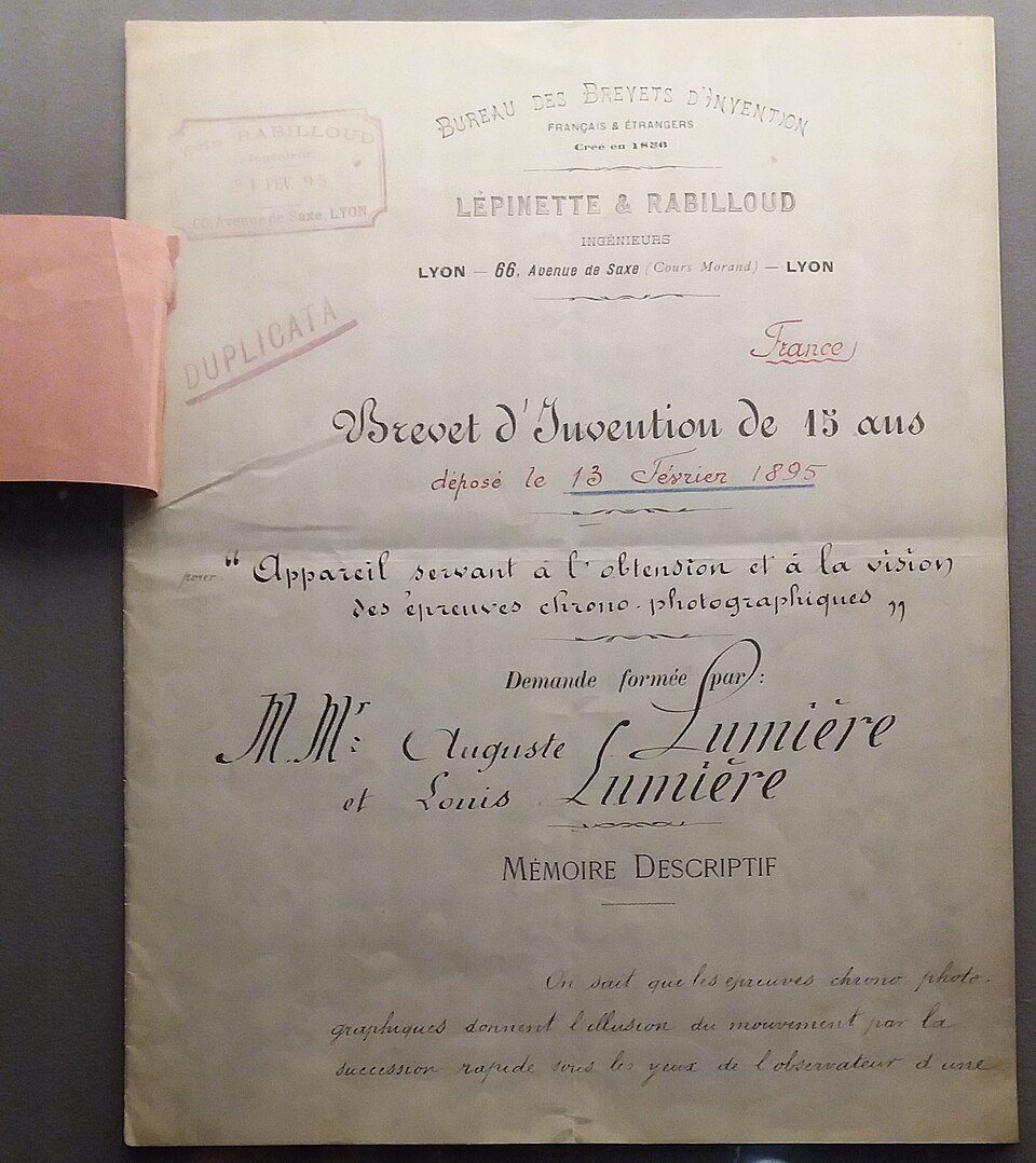 Le Cinématographe, Auguste et Louis Lumière