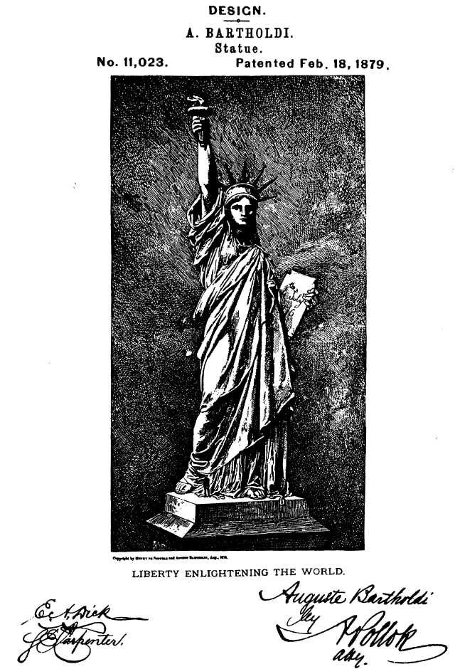 La Statue de la Liberté, Auguste Bartholdi