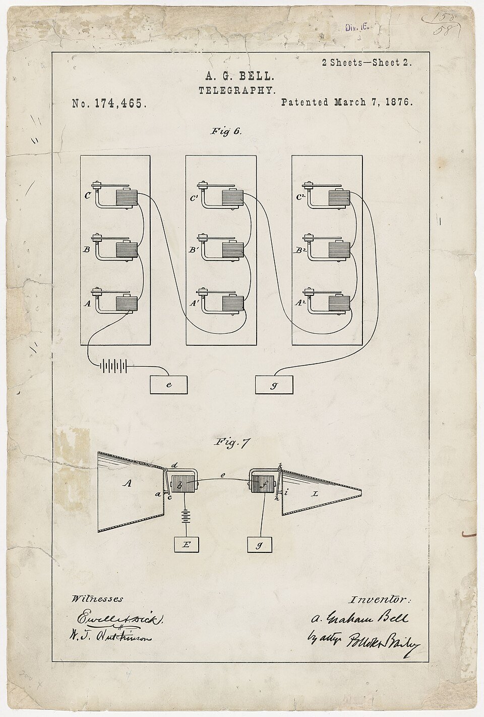 Le téléphone, Alexander Graham Bell