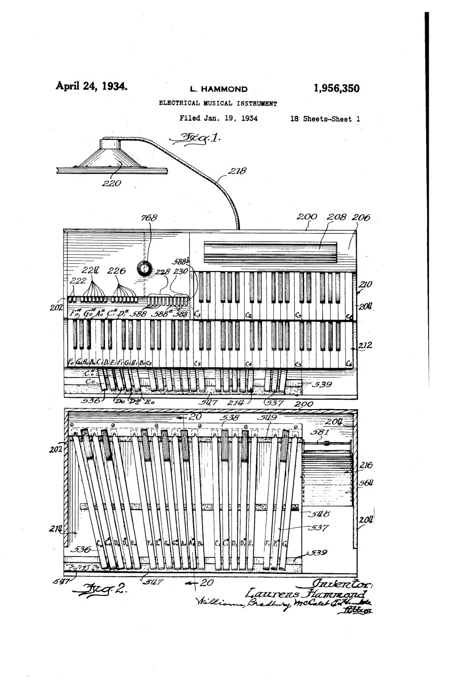 L'orgue Hammond, Laurens Hammond