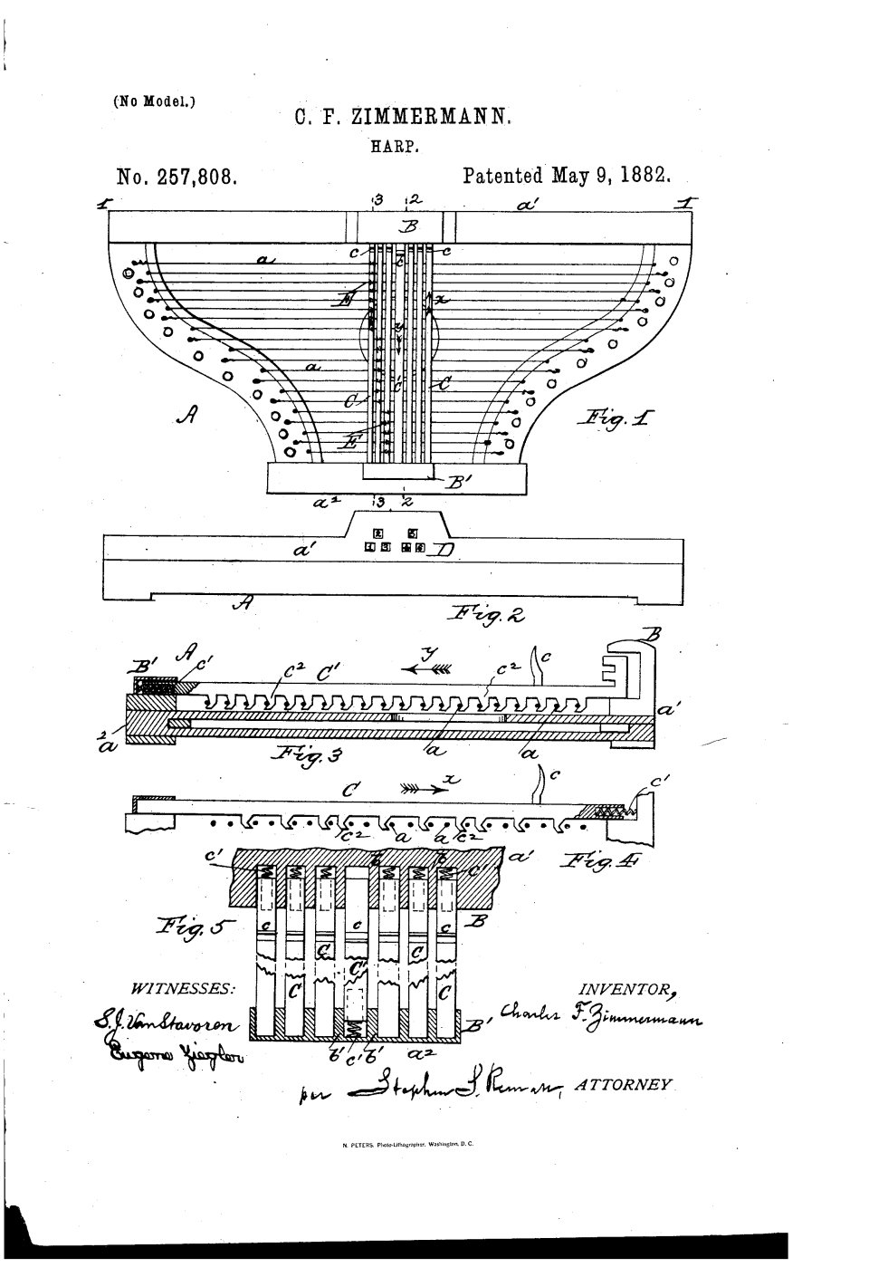 L'autoharpe, Charles F. Zimmermann