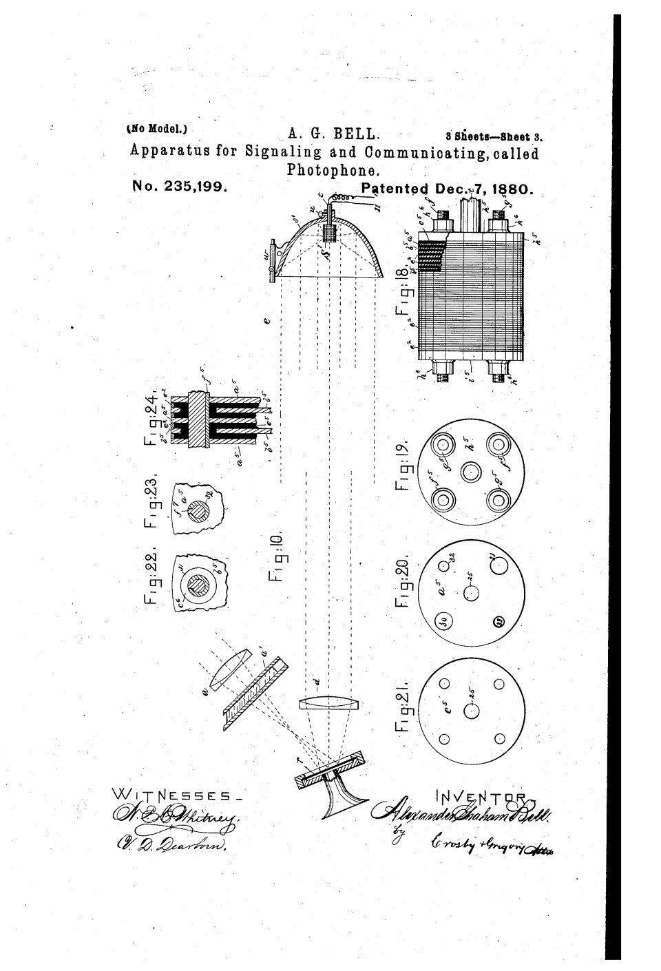 Le photophone, Alexander Graham Bell