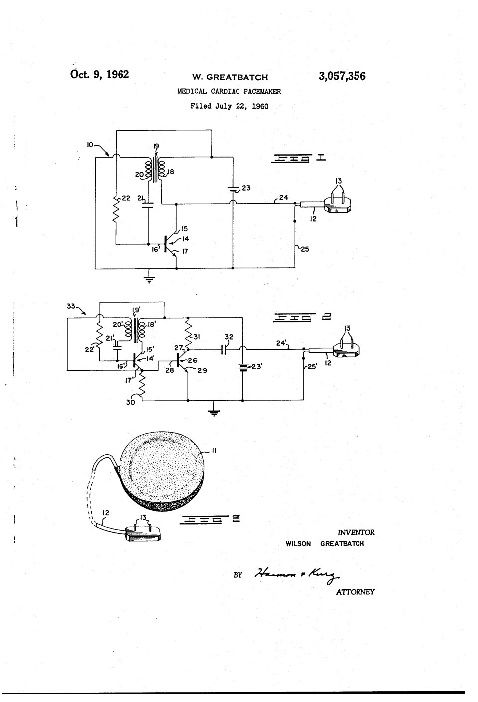 Le stimulateur cardiaque implantable, Wilson Greatbatch