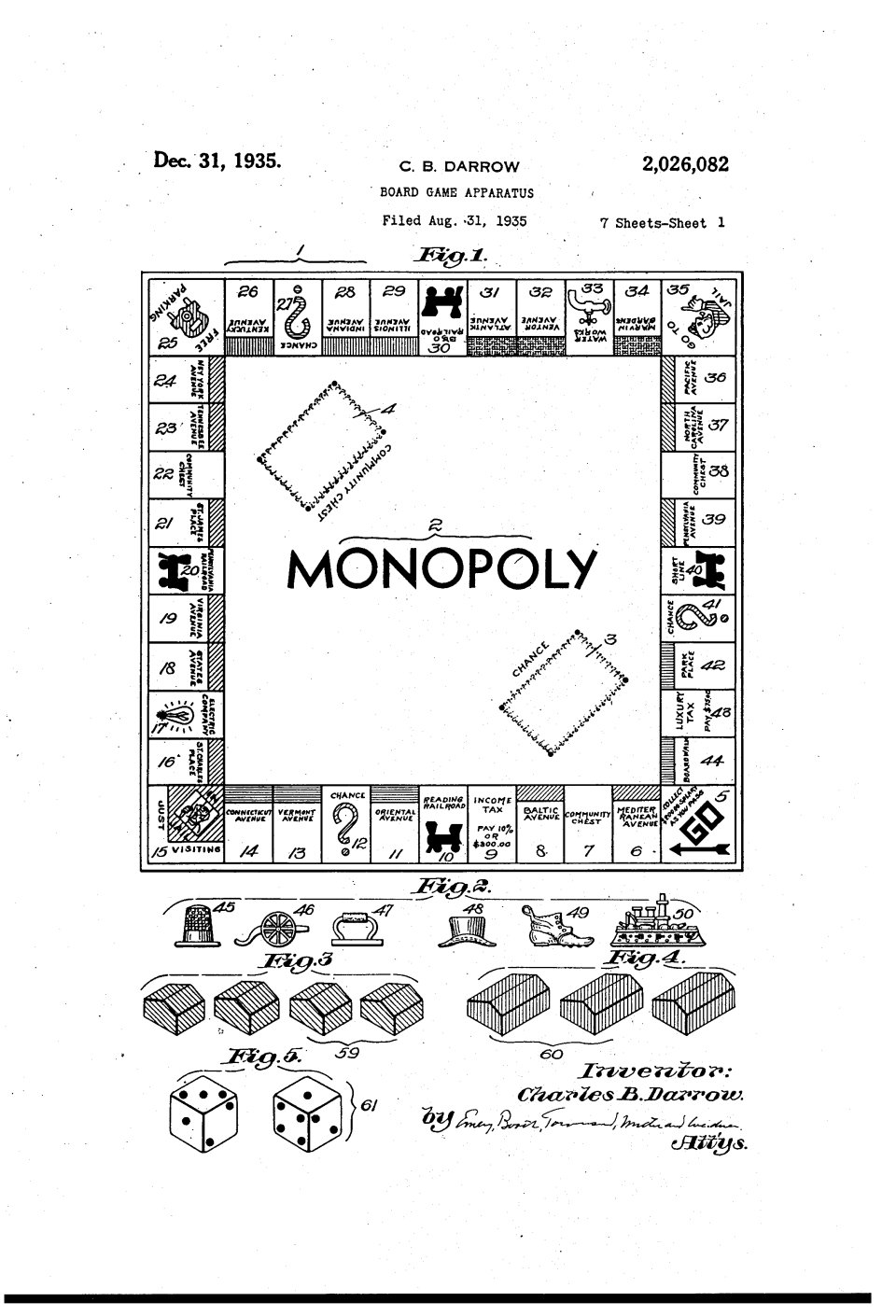 Le Monopoly, Charles Darrow