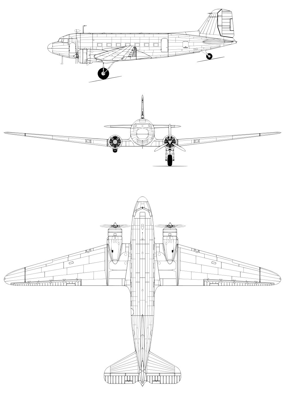 Le Douglas DC-3, Douglas Aircraft Company