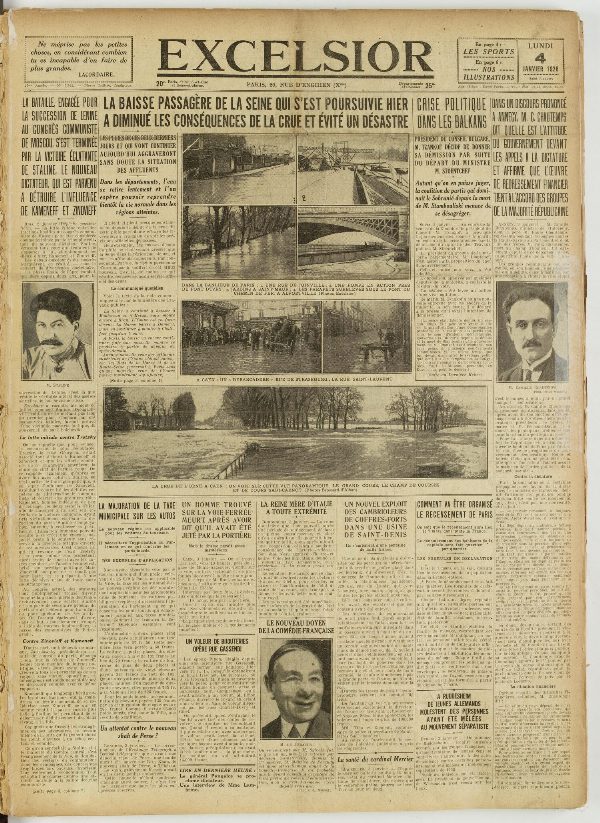 Excelsior — 4 janvier 1926