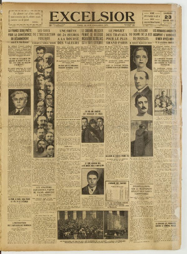 Excelsior — 23 janvier 1926