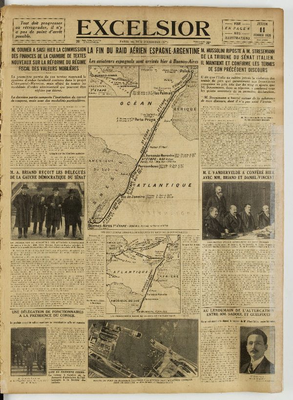 Excelsior — 11 février 1926