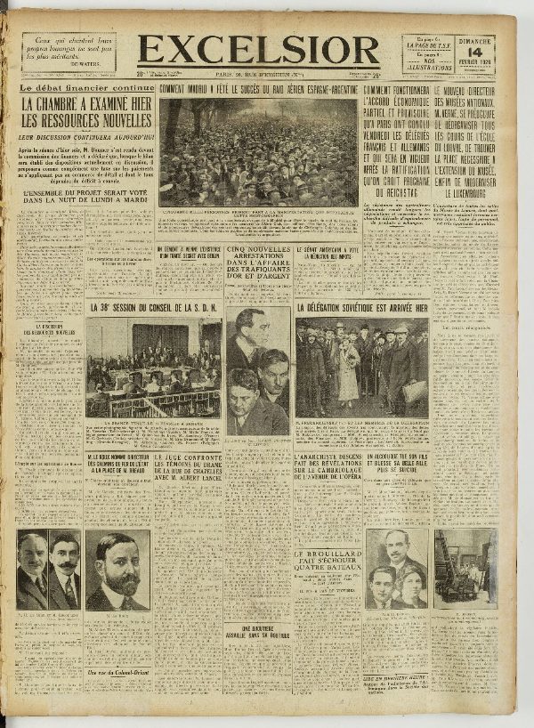 Excelsior — 14 février 1926