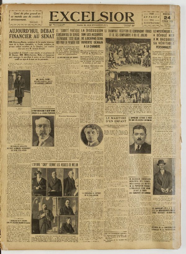 Excelsior — 24 février 1926