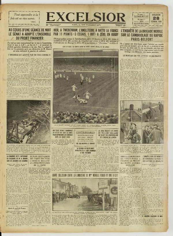 Excelsior — 28 février 1926