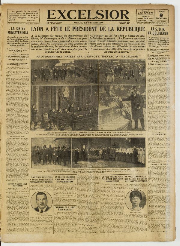 Excelsior — 8 mars 1926