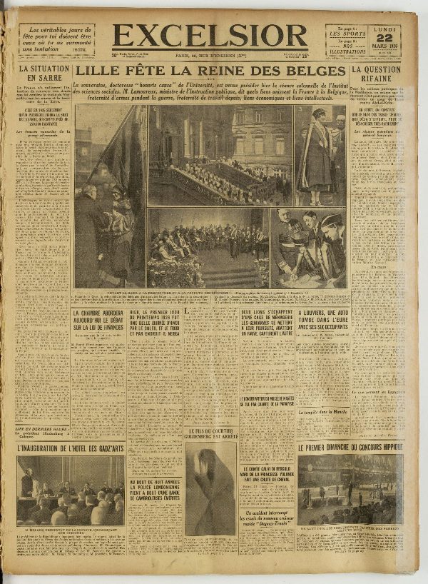 Excelsior — 22 mars 1926