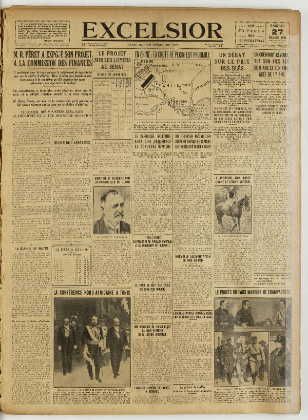 Excelsior — 27 mars 1926