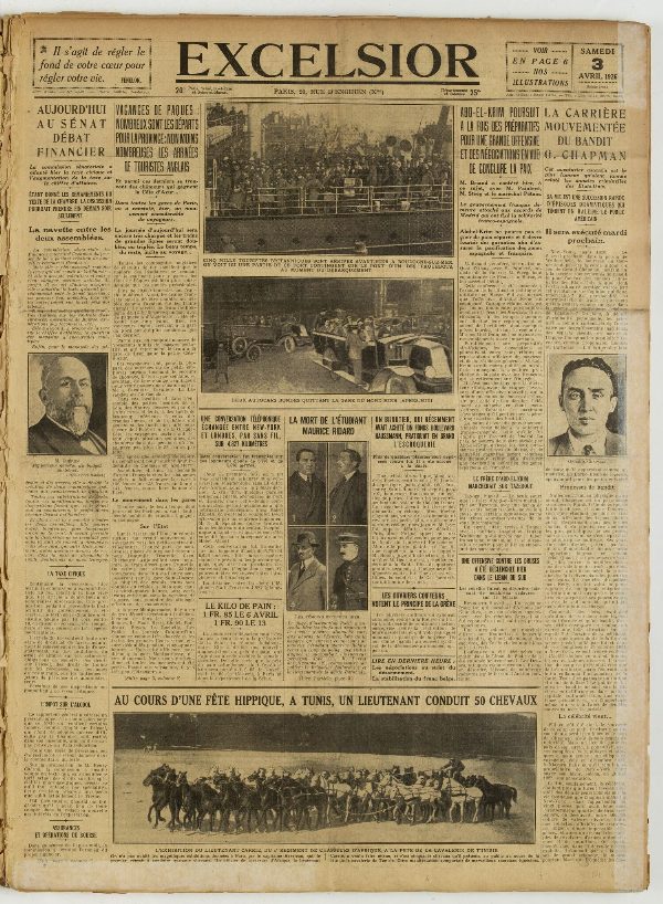 Excelsior — 3 avril 1926