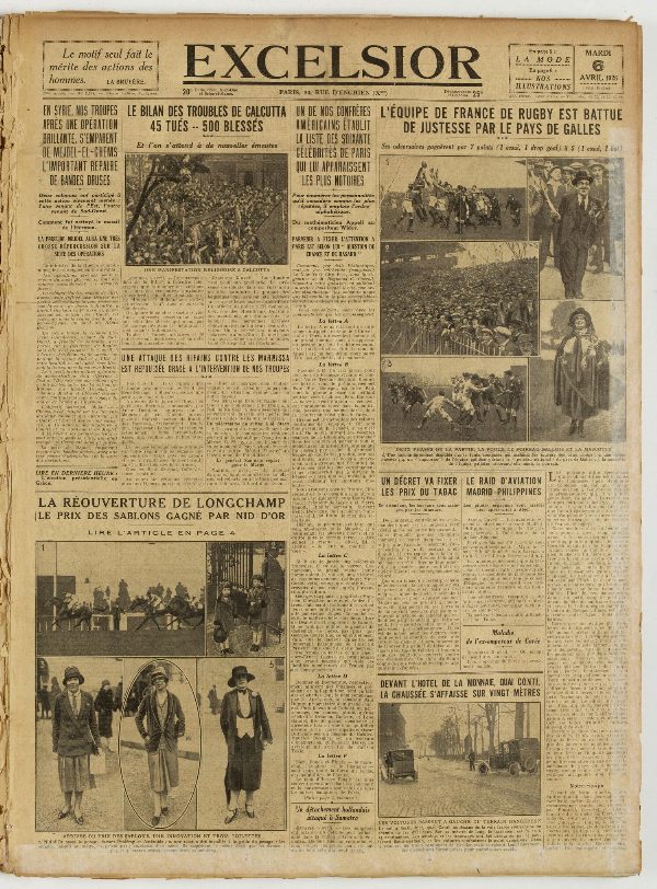 Excelsior — 6 avril 1926