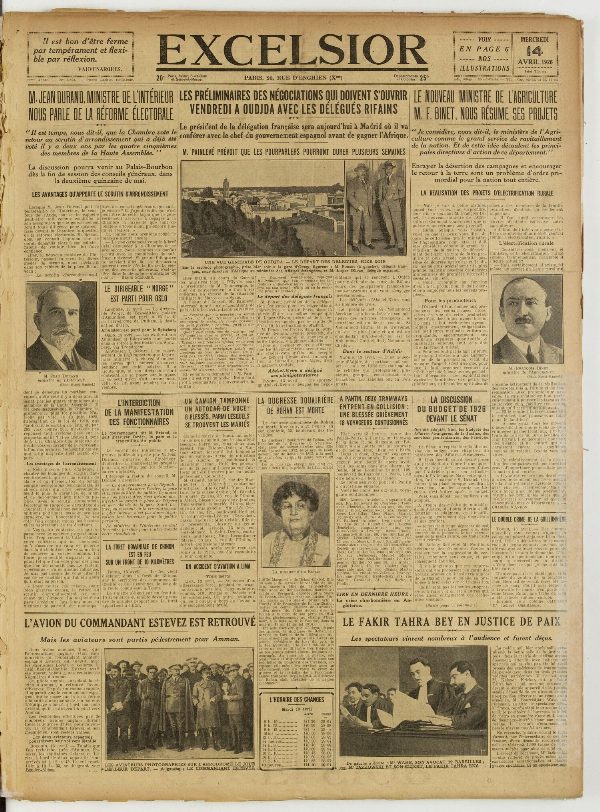 Excelsior — 14 avril 1926