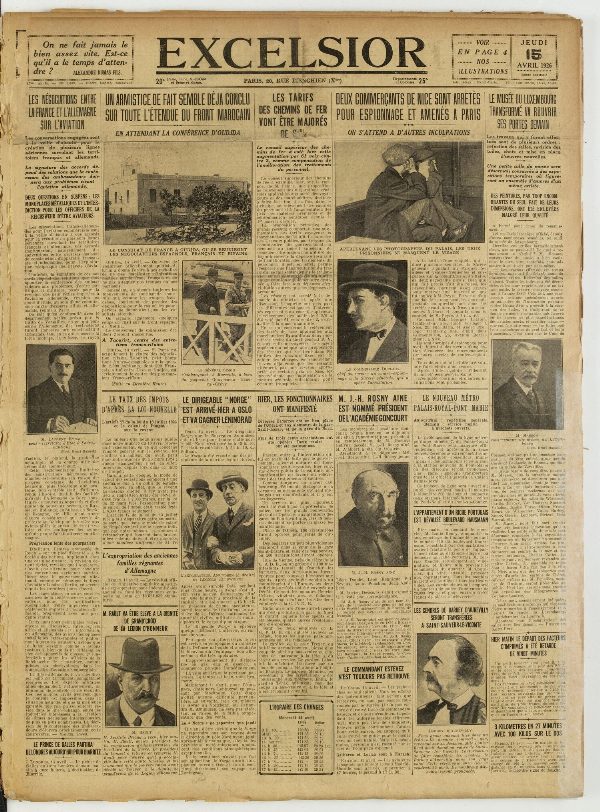 Excelsior — 15 avril 1926