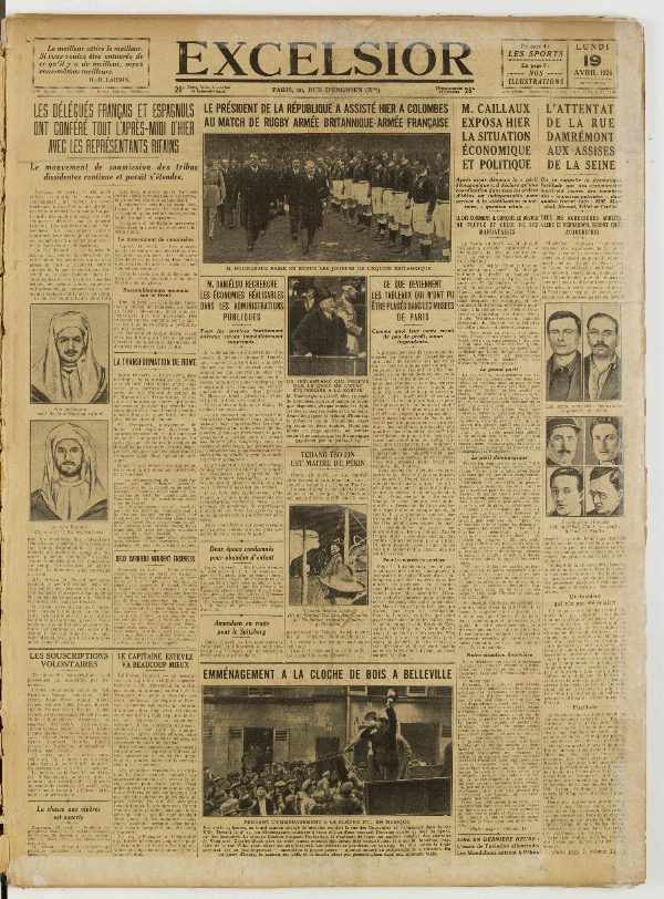 Excelsior — 19 avril 1926