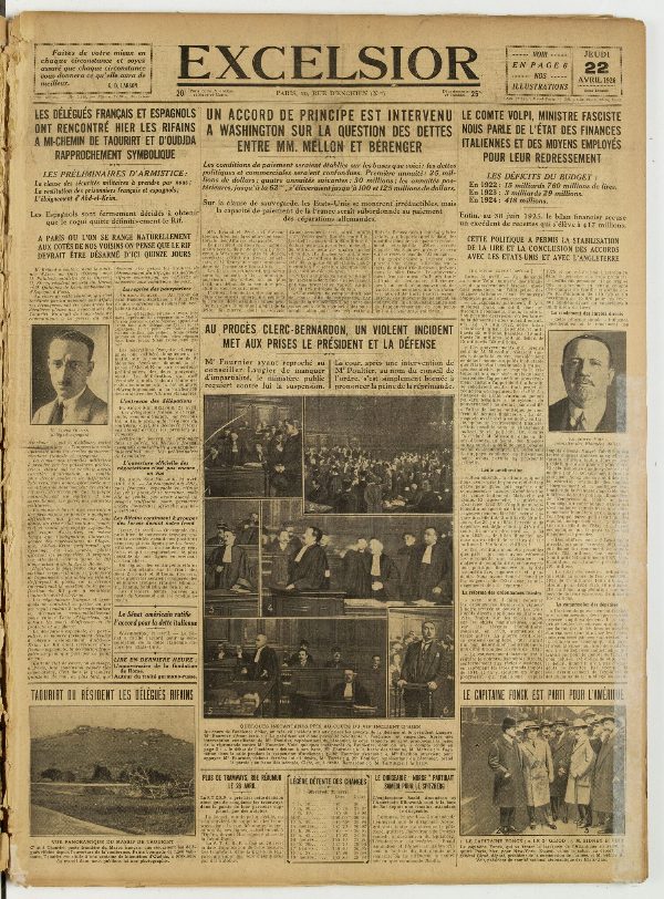 Excelsior — 22 avril 1926