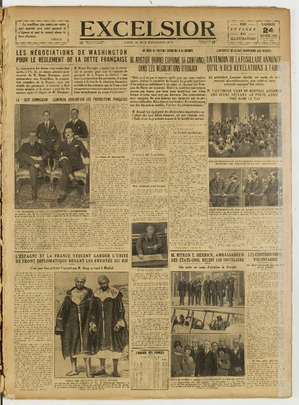 Excelsior — 24 avril 1926