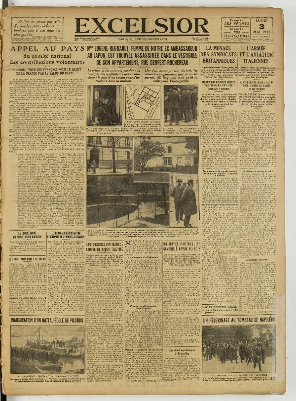 Excelsior — 3 mai 1926
