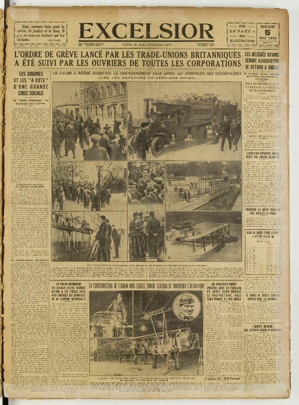 Excelsior — 5 mai 1926