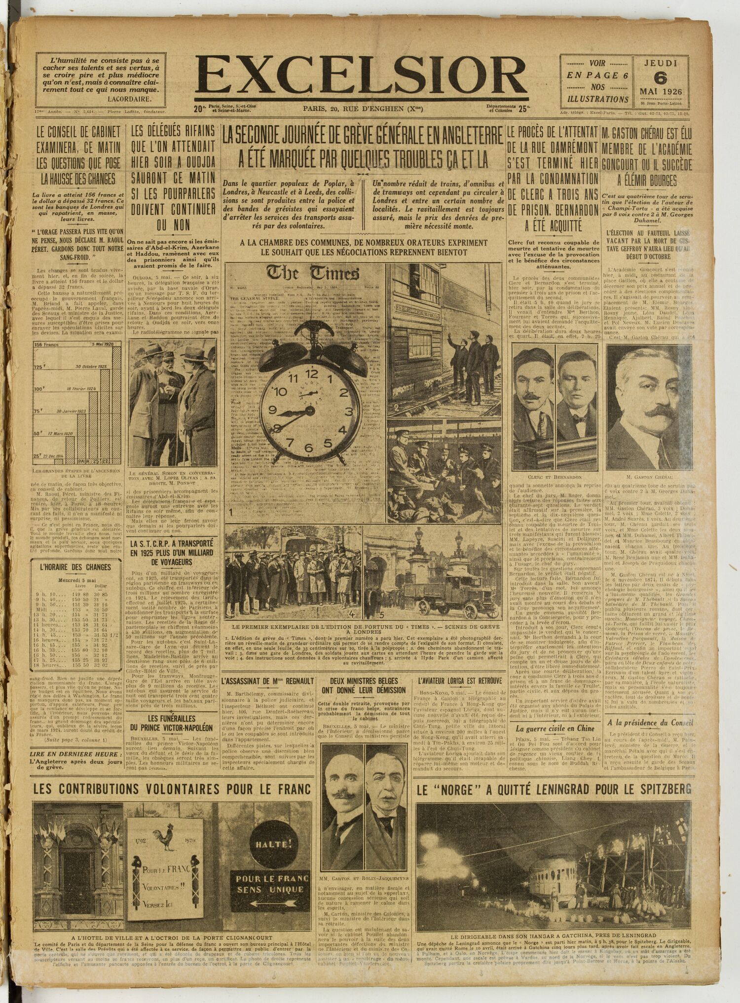 Excelsior — 6 mai 1926