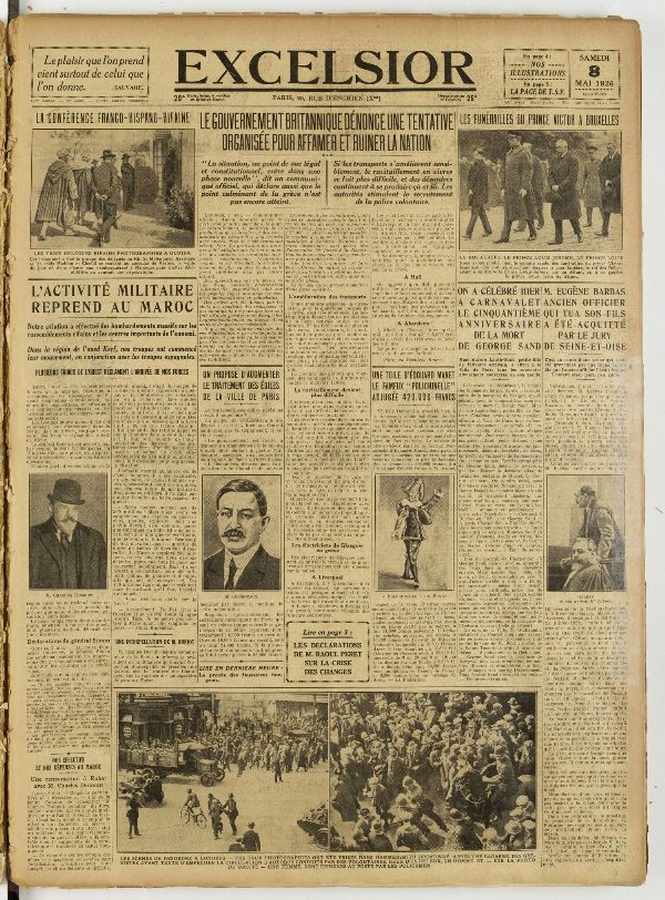 Excelsior — 8 mai 1926