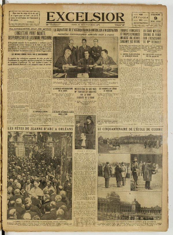Excelsior — 9 mai 1926