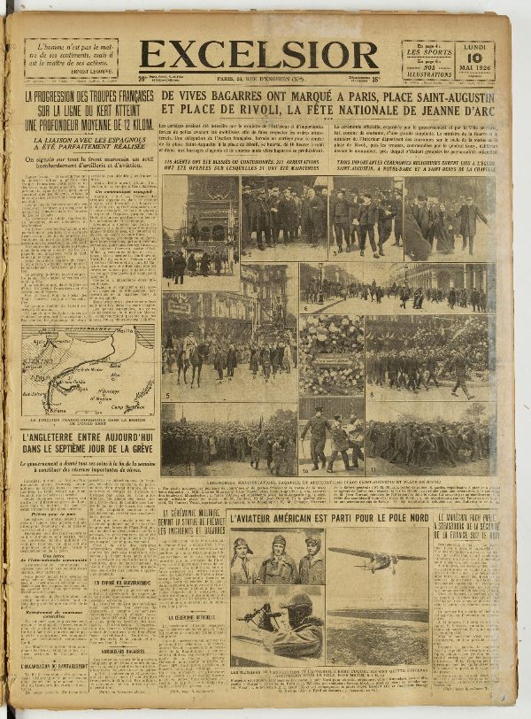 Excelsior — 10 mai 1926