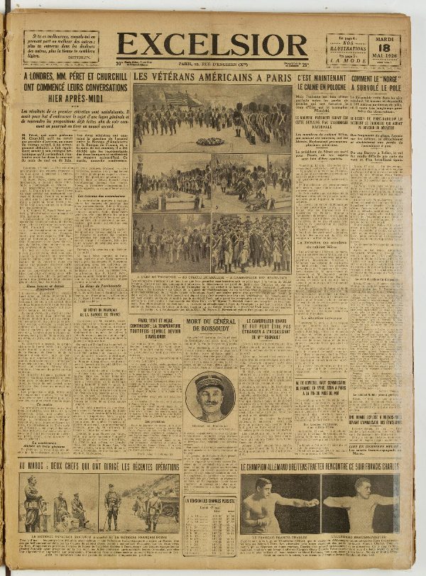 Excelsior — 18 mai 1926
