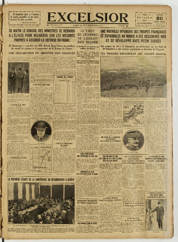 Excelsior — 20 mai 1926